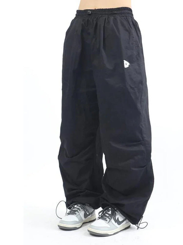 Techwear Cargo Parachute Pants