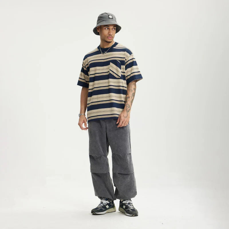 Elastic Waist Cargo Pants