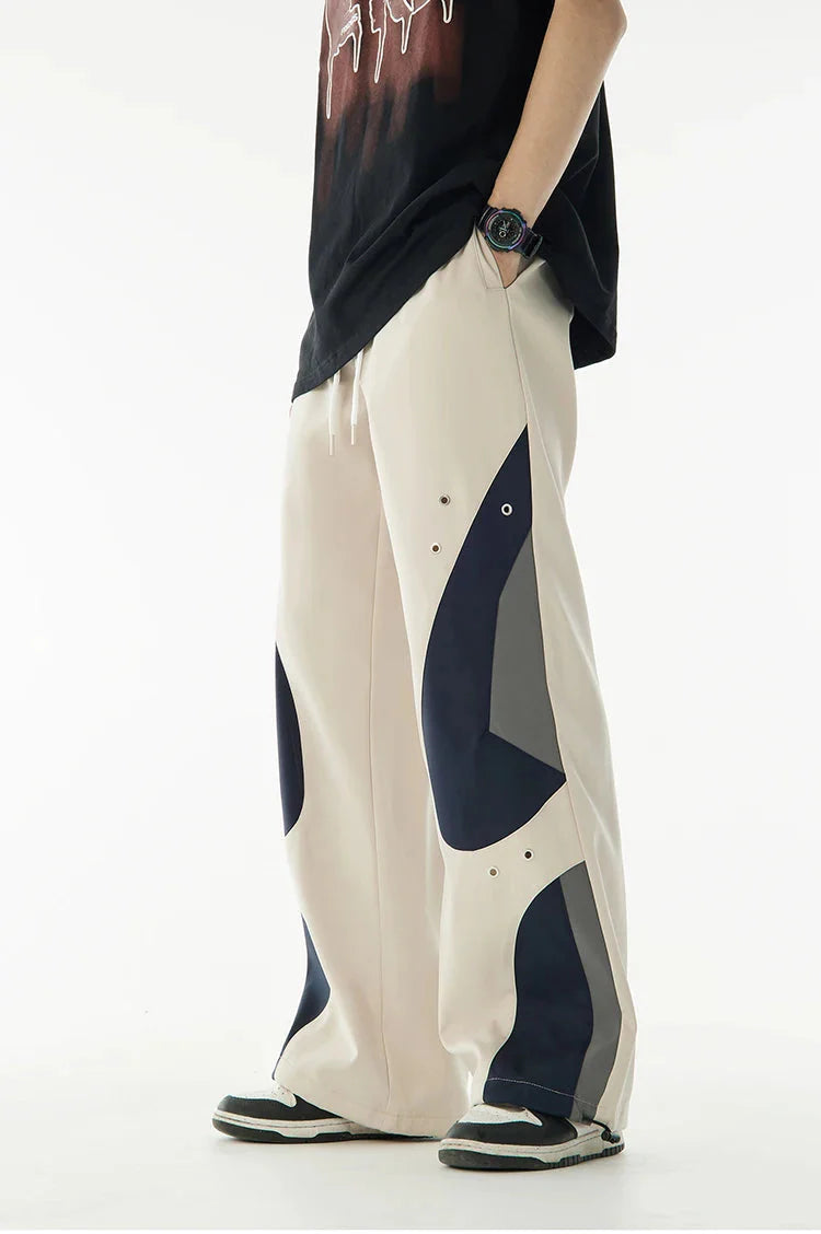 Baggy Patchwork Joggers