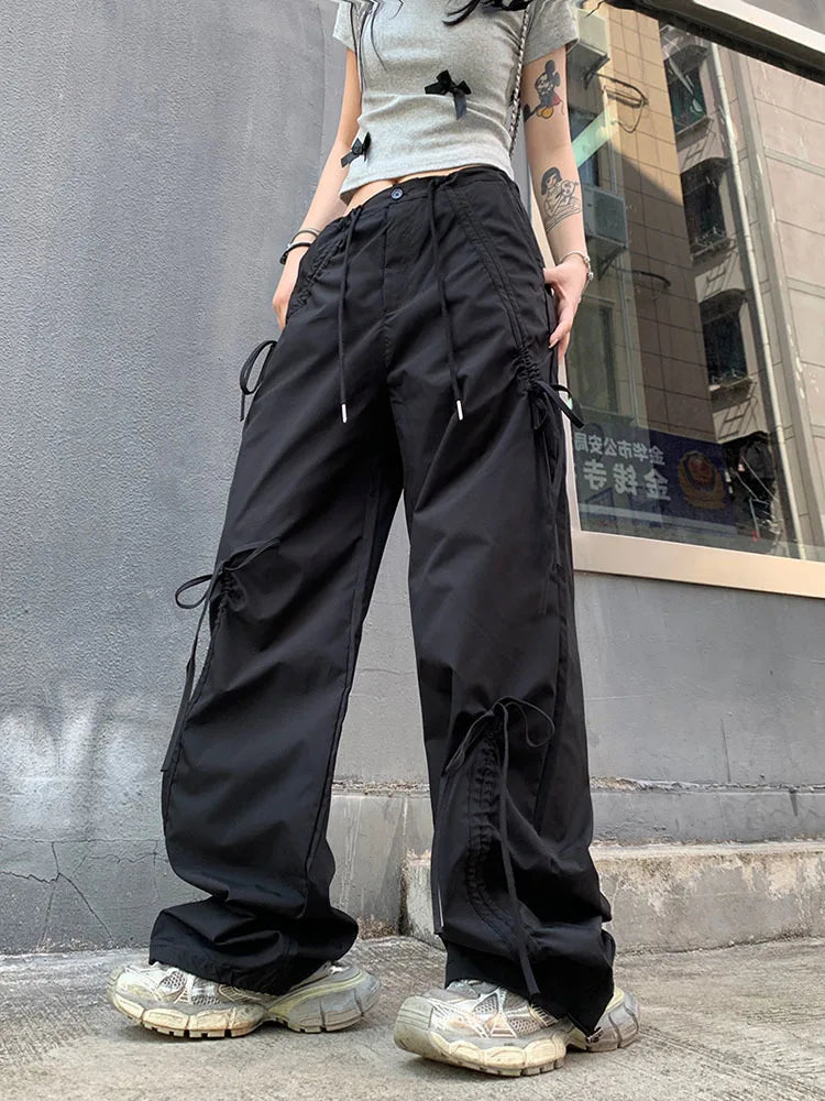 Soft Girl Baggy Cargo Pants
