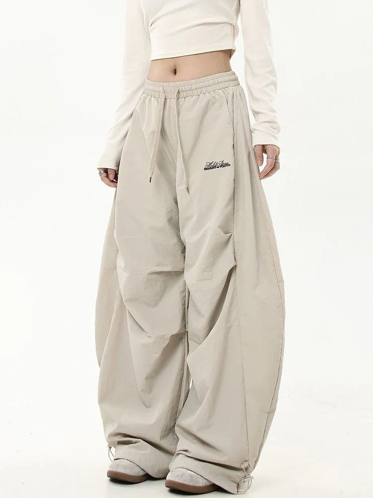 Vintage High Waist Cargo Pants