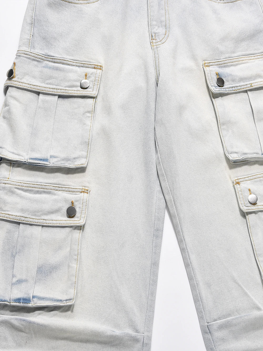 Y2k Vintage Distressed Cargo Pants