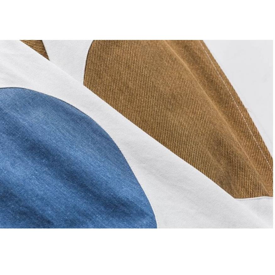 Contrast Patchwork Jacket