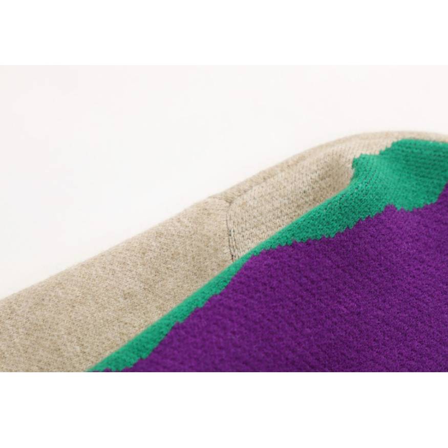 Star Pattern Jacquard Sweater