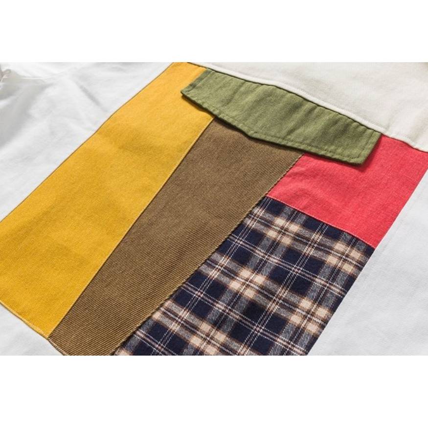 Contrast Patchwork Jacket