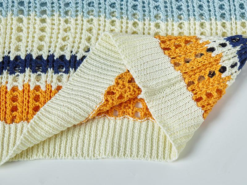 Retro Striped Knit Tee