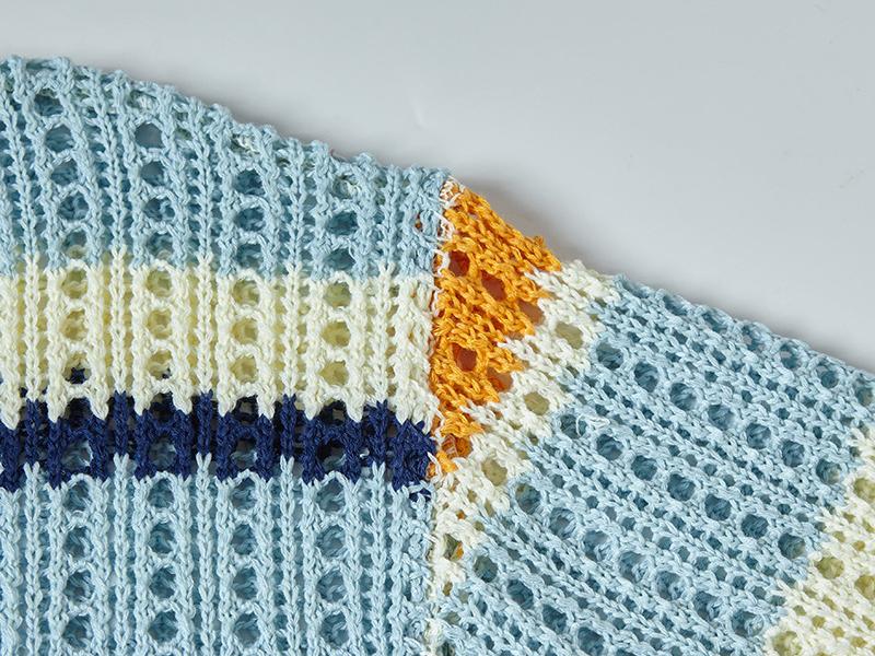 Retro Striped Knit Tee