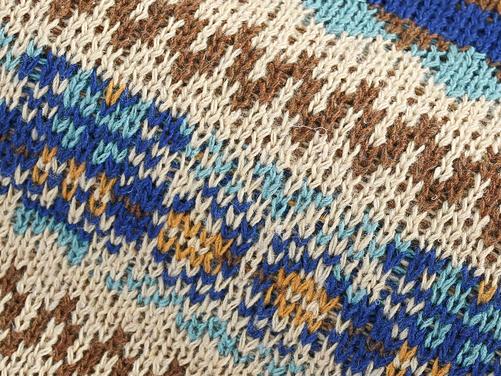 Retro Striped Knit Vest