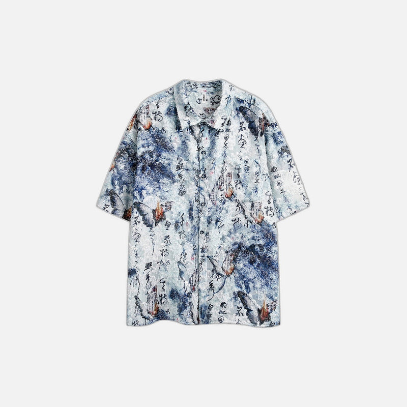 Vibrant Tie Dye Butterfly Shirt