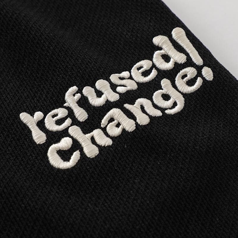 "Refused Change!" Printed Shorts