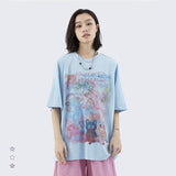 Loose Cute Cartoon Printed T-Shirt