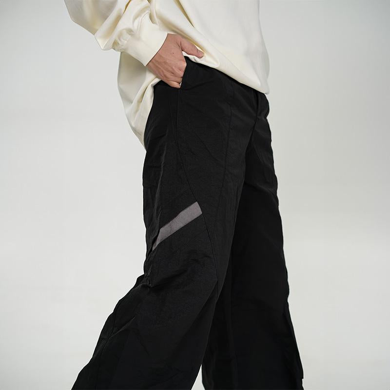 High-waist Black Pants