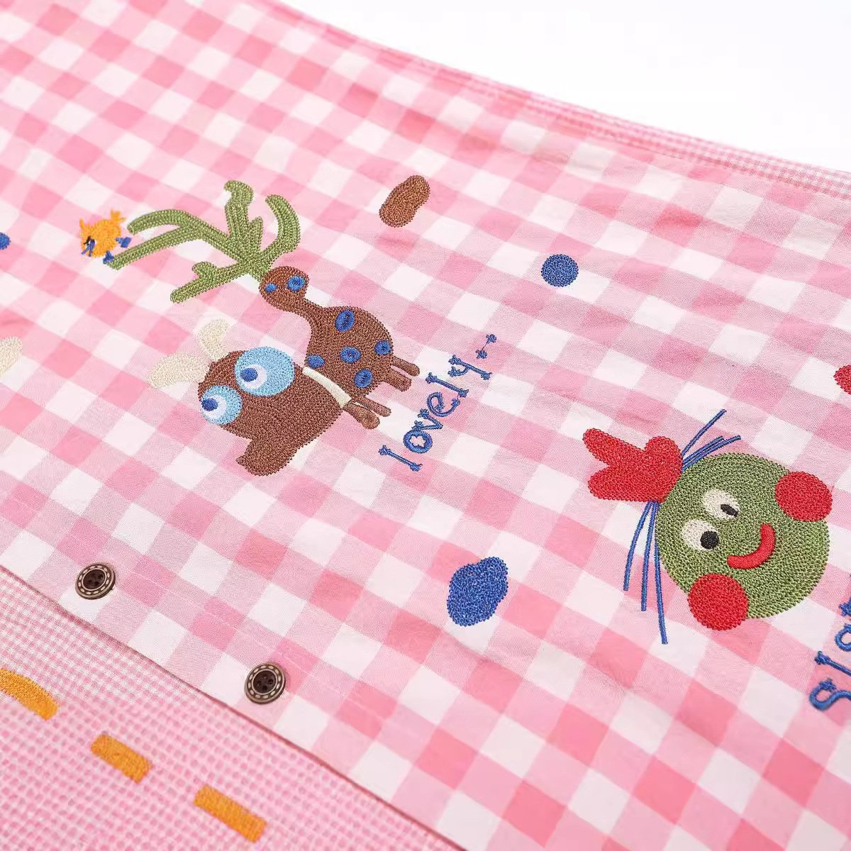 Playful Pals Patchwork Pink Shirt