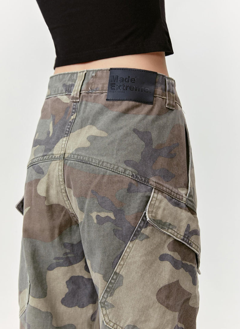 Combat Utility Relaxed-Fit Pants