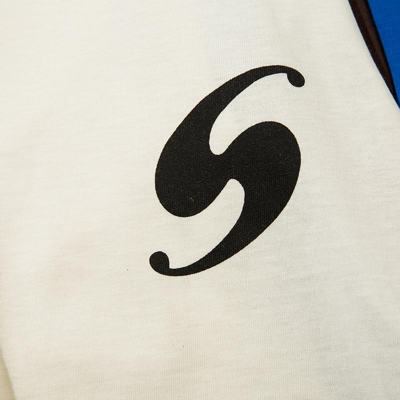 Sports Color Contrast Oversized T-shirt