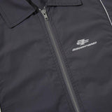 Splicing Color Zip-up Shirt