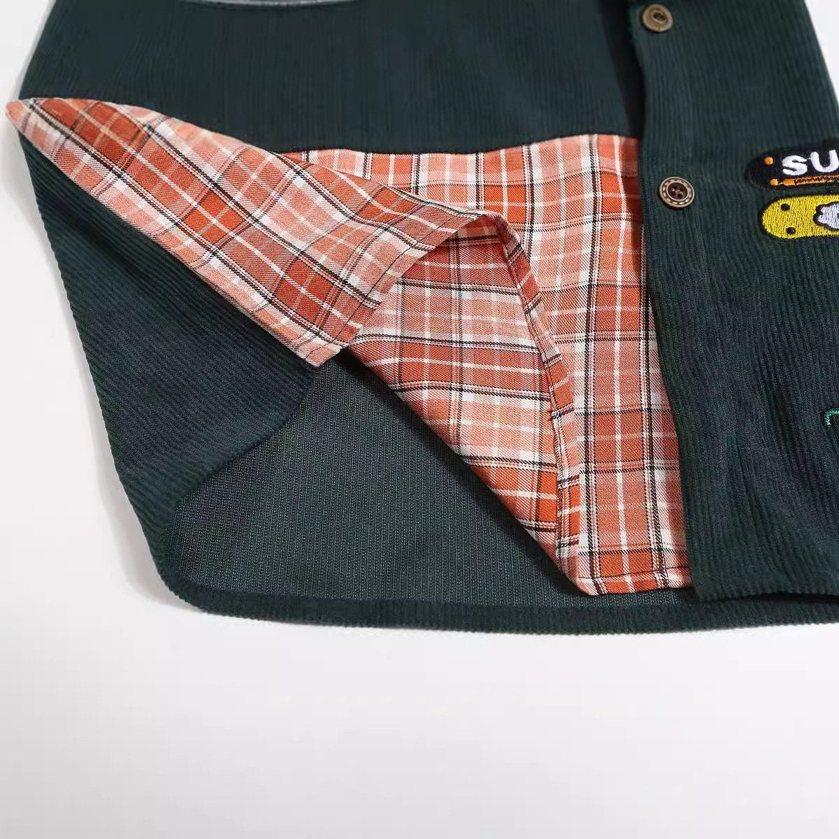 Patchwork School Days Shirt