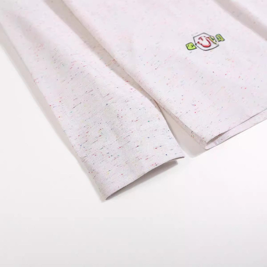 Summer Adventure Embroidered Shirt